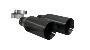 Ford F-150 Raptor Performance Exhaust - CORSA Performance - Tip Kit with 3in Inlet / 5in Outlet - Gunmetal Black - `17-`20